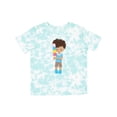 thumbnail image 1 of Inktastic Boy with Ice Cream, Latino Boy, Ice Cream Cone Boys Toddler T-Shirt, 1 of 5
