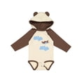 thumbnail image 1 of Inktastic Boys Airplane Pilot Boys Long Sleeve Baby Bodysuit, 1 of 5