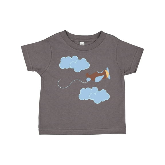 Inktastic Boys Airplane Pilot Boys Toddler T-Shirt