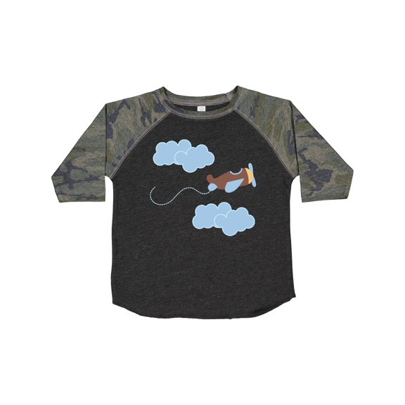 Inktastic Boys Airplane Pilot Boys Toddler T-Shirt