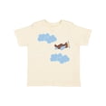 thumbnail image 1 of Inktastic Boys Airplane Pilot Boys Toddler T-Shirt, 1 of 5