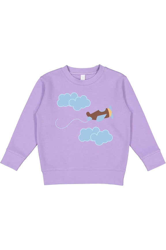 Boys Airplane Pilot Toddler Sweatshirt