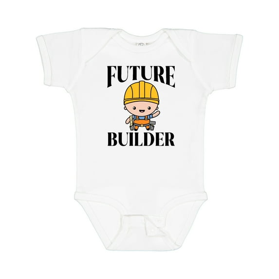 Inktastic Boys Future Builder Construction Boys Baby Bodysuit