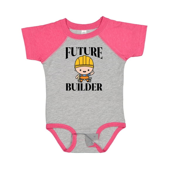 Inktastic Boys Future Builder Construction Boys Baby Bodysuit