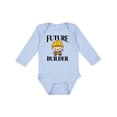 thumbnail image 1 of Inktastic Boys Future Builder Construction Boys Long Sleeve Baby Bodysuit, 1 of 5