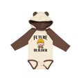 thumbnail image 1 of Inktastic Boys Future Builder Construction Boys Long Sleeve Baby Bodysuit, 1 of 5