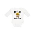 thumbnail image 1 of Inktastic Boys Future Builder Construction Boys Long Sleeve Baby Bodysuit, 1 of 5