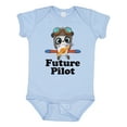 thumbnail image 1 of Inktastic Boys Future Pilot Panda Boys Baby Bodysuit, 1 of 5