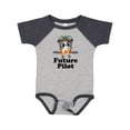 thumbnail image 1 of Inktastic Boys Future Pilot Panda Boys Baby Bodysuit, 1 of 5