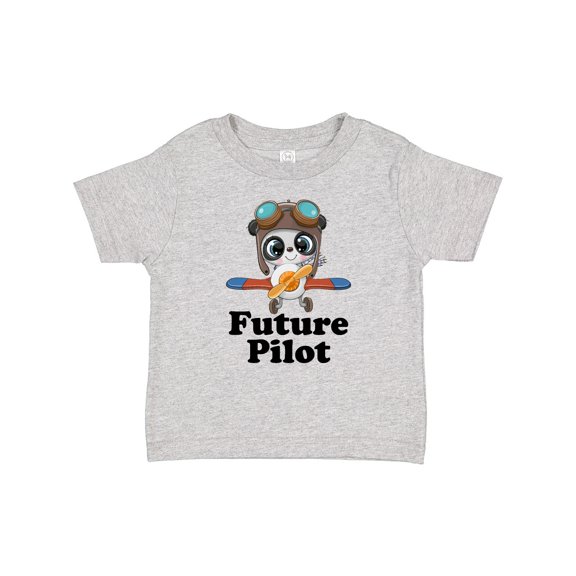 Inktastic Boys Future Pilot Panda Boys Baby T-Shirt