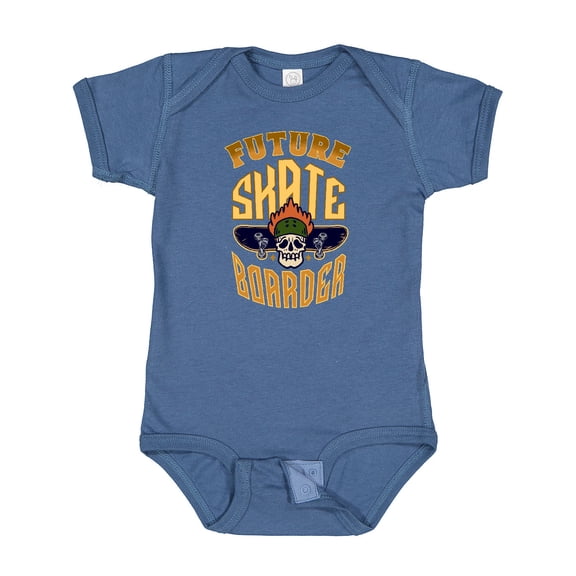 Inktastic Boys Skateboarding Future Skateboarder Boys Baby Bodysuit