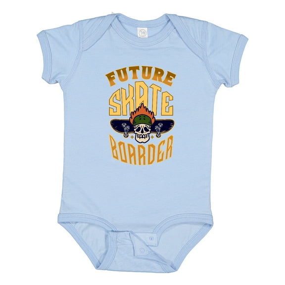 Inktastic Boys Skateboarding Future Skateboarder Boys Baby Bodysuit