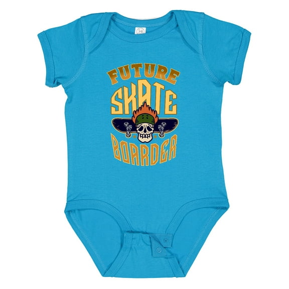 Inktastic Boys Skateboarding Future Skateboarder Boys Baby Bodysuit