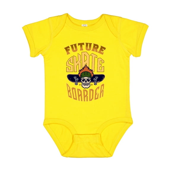 Inktastic Boys Skateboarding Future Skateboarder Boys Baby Bodysuit