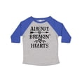 thumbnail image 1 of Inktastic Boys Valentines Day Breaking Hearts Boys Toddler T-Shirt, 1 of 5