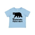 thumbnail image 1 of Inktastic Bozeman, Montana Black Bear Silhouette Boys or Girls Baby T-Shirt, 1 of 5