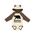 thumbnail image 1 of Inktastic Bozeman, Montana Black Bear Silhouette Boys or Girls Long Sleeve Baby Bodysuit, 1 of 5