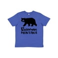 thumbnail image 1 of Inktastic Bozeman, Montana Black Bear Silhouette Youth T-Shirt, 1 of 5