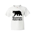 thumbnail image 1 of Inktastic Bozeman, Montana Black Bear Silhouette Youth T-Shirt, 1 of 5