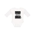 thumbnail image 1 of Inktastic Brain Cancer Hope Love Cure Boys or Girls Long Sleeve Baby Bodysuit, 1 of 5