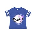 thumbnail image 1 of Inktastic Brave Hodgkins Lymphoma Awareness Violet Ribbon Boys or Girls Toddler T-Shirt, 1 of 5