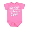 thumbnail image 1 of Inktastic Brave Smart Loyal Kind Fun Loved All of the Above Boys or Girls Baby Bodysuit, 1 of 5