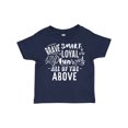 thumbnail image 1 of Inktastic Brave Smart Loyal Kind Fun Loved All of the Above Boys or Girls Toddler T-Shirt, 1 of 5