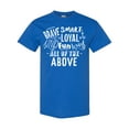 thumbnail image 1 of Inktastic Brave Smart Loyal Kind Fun Loved All of the Above T-Shirt, 1 of 5