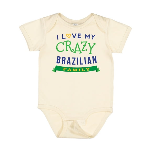 Inktastic Brazilian Family Reunion Funny Boys or Girls Baby Bodysuit