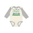 thumbnail image 1 of Inktastic Brazilian Family Reunion Funny Boys or Girls Long Sleeve Baby Bodysuit, 1 of 5
