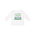 thumbnail image 1 of Inktastic Brazilian Family Reunion Funny Boys or Girls Long Sleeve Toddler T-Shirt, 1 of 5