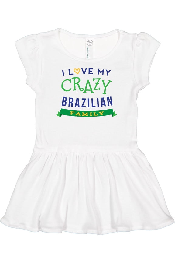 Brazilian Family Reunion Funny Girls Baby Dress