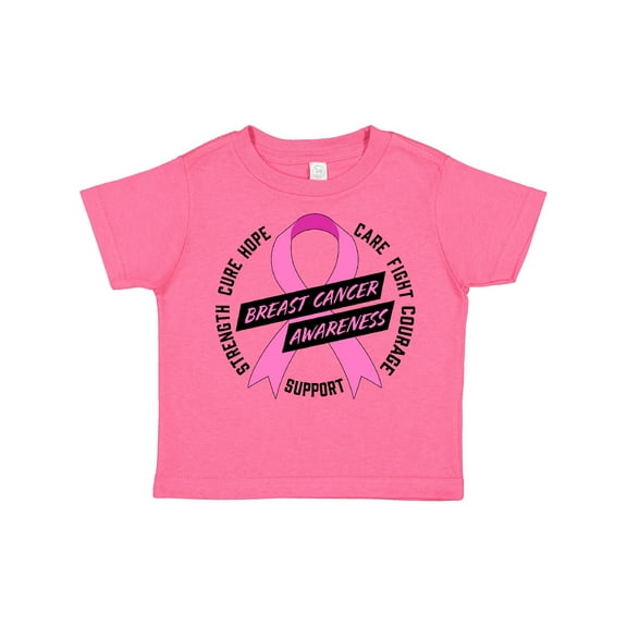 Inktastic Breast Cancer Awareness Boys or Girls Toddler T-Shirt