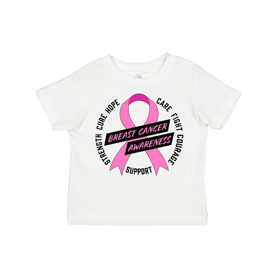 Inktastic Breast Cancer Awareness Boys or Girls Toddler T-Shirt