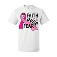 thumbnail image 1 of Inktastic Breast Cancer Awareness Faith Over Fear T-Shirt, 1 of 5