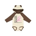 thumbnail image 1 of Inktastic Breast Cancer Awareness- Fight, care, cure Boys or Girls Long Sleeve Baby Bodysuit, 1 of 5