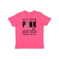 thumbnail image 1 of Inktastic Breast Cancer Awareness Get Your Pink on Youth T-Shirt, 1 of 5