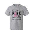 thumbnail image 1 of Inktastic Breast Cancer Awareness Get Your Pink on Youth T-Shirt, 1 of 5