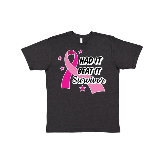 Inktastic Breast Cancer Awareness Had it Beat it Survivor T-Shirt