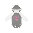 thumbnail image 1 of Inktastic Breast Cancer Awareness Heart Words Boys or Girls Long Sleeve Baby Bodysuit, 1 of 5
