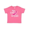 thumbnail image 1 of Inktastic Breast Cancer Awareness Her Fight is Our Fight Boys or Girls Baby T-Shirt, 1 of 5