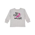 thumbnail image 1 of Inktastic Breast Cancer Awareness Her Fight is Our Fight Boys or Girls Long Sleeve Toddler T-Shirt, 1 of 5