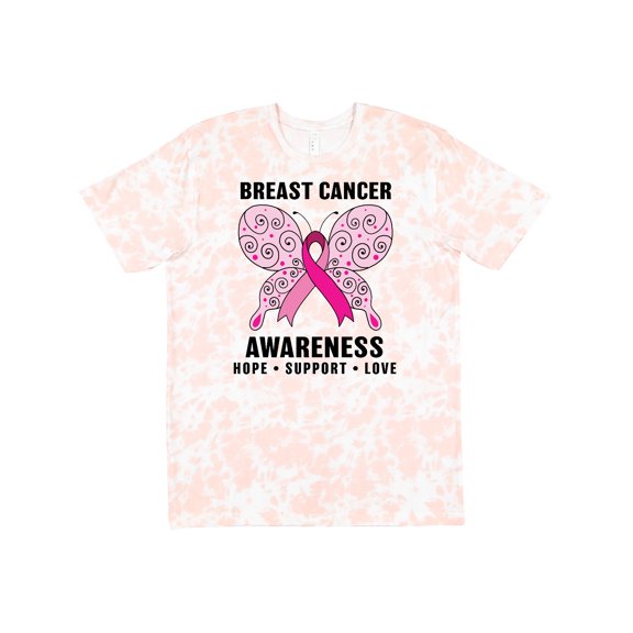 Inktastic Breast Cancer Awareness Hope Support and Love T-Shirt