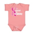 thumbnail image 1 of Inktastic Breast Cancer Awareness I Support My Grammy with Pink Ribbon Boys or Girls Baby Bodysuit, 1 of 5