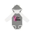 thumbnail image 1 of Inktastic Breast Cancer Awareness I Support My Grammy with Pink Ribbon Boys or Girls Long Sleeve Baby Bodysuit, 1 of 5