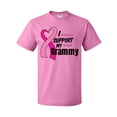 thumbnail image 1 of Inktastic Breast Cancer Awareness I Support My Grammy with Pink Ribbon T-Shirt, 1 of 5
