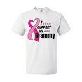 thumbnail image 1 of Inktastic Breast Cancer Awareness I Support My Grammy with Pink Ribbon T-Shirt, 1 of 5