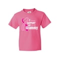 thumbnail image 1 of Inktastic Breast Cancer Awareness I Support My Grammy with Pink Ribbon Youth T-Shirt, 1 of 5