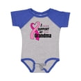 thumbnail image 1 of Inktastic Breast Cancer Awareness I Support My Grandma Pink Ribbon Boys or Girls Baby Bodysuit, 1 of 5