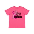 thumbnail image 1 of Inktastic Breast Cancer Awareness I Support My Grandma Pink Ribbon Youth T-Shirt, 1 of 5